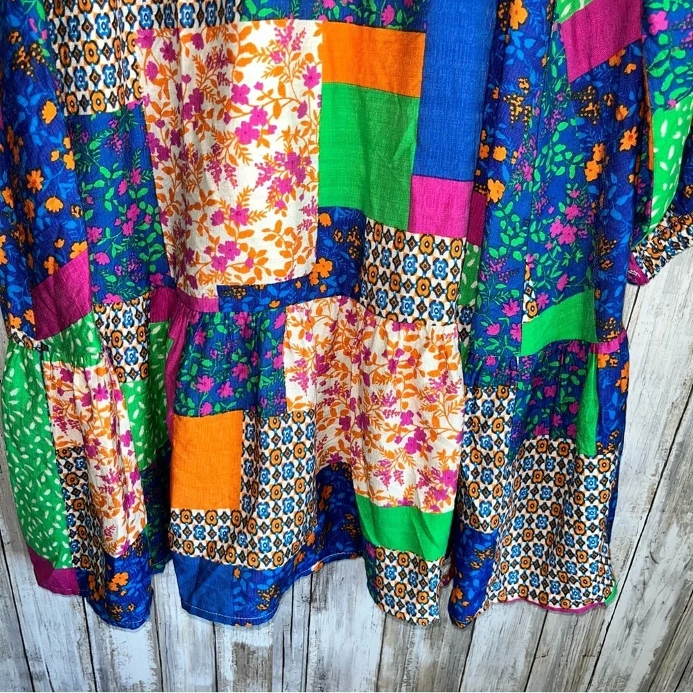 Fate All In Good Time Patchwork Dress - Picture 5 of 8